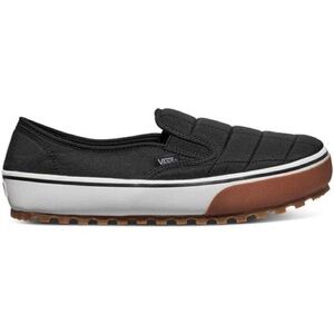 Vans Black and Brown Women's Slippers